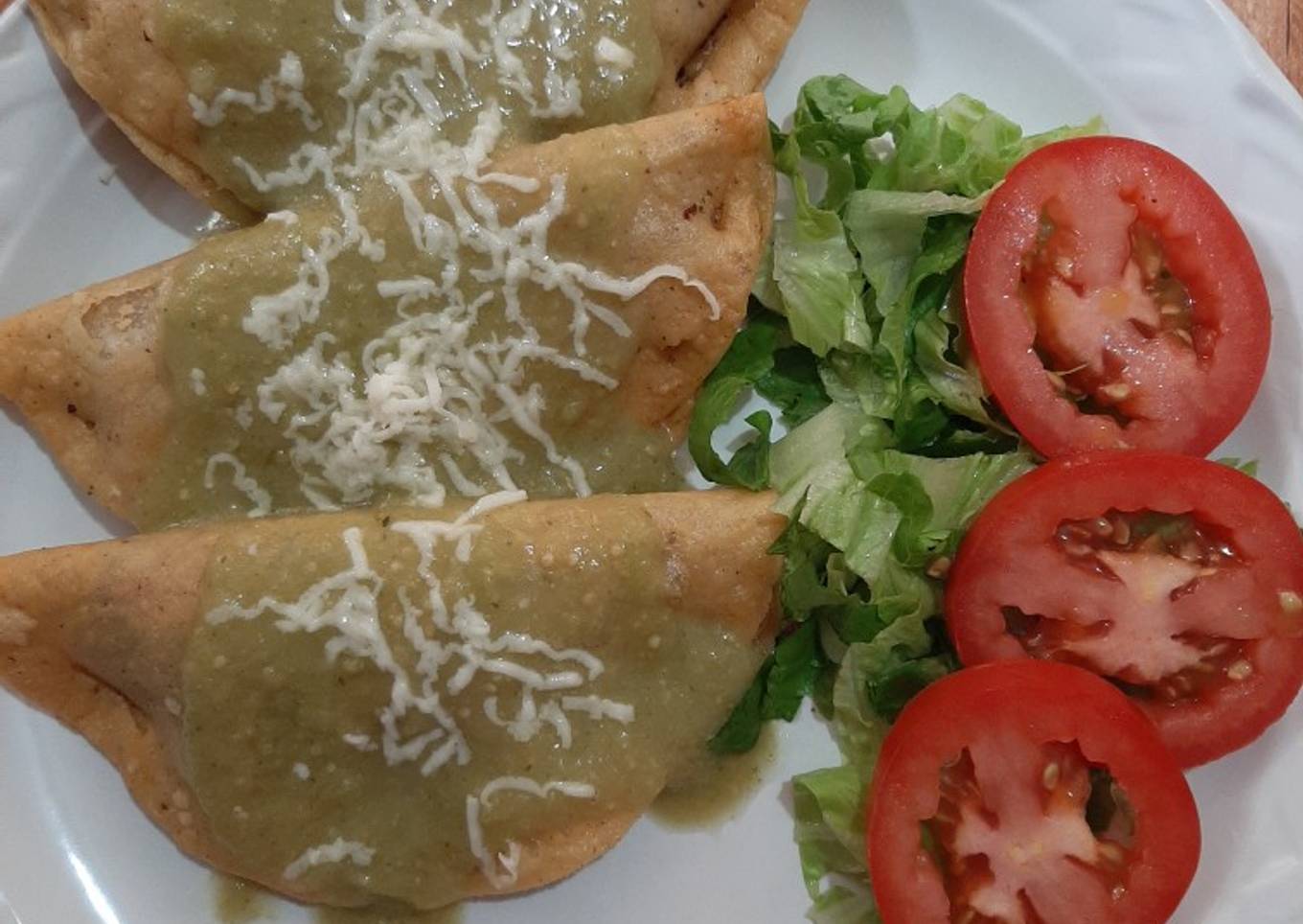 Tacos dorados de carne molida y papa