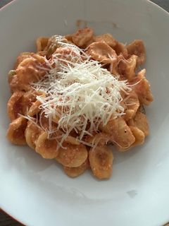 Fetás paradicsomos tészta recept fotója