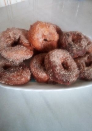 Una foto de Roscos de naranja y canela