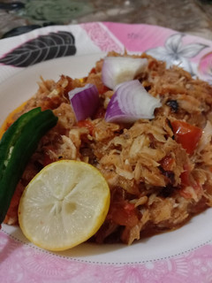 A picture of Fish Bhunna Karahi 🍲 🐟🐠.