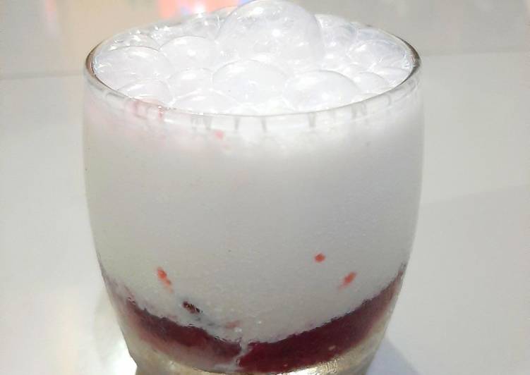 Cara Gampang Menyiapkan Grape Milk yang Enak Banget