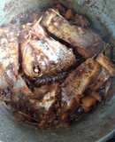 Cá chim kho riềng