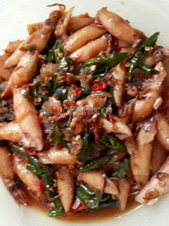 Foto resep Cumi Asin Cabe Ijo