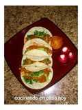 Tacos de pollo al pastor