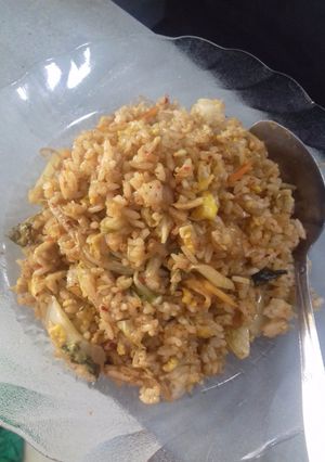 Foto resep Nasi goreng kimchi/Bokkeumbab