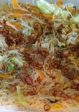 Foto resep Bihun goreng putih tanpa kecap