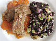 Una foto de carne choclillo