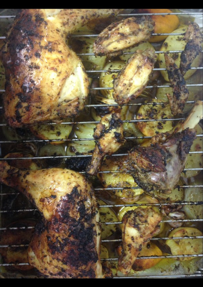 Una foto de Asado de pollo