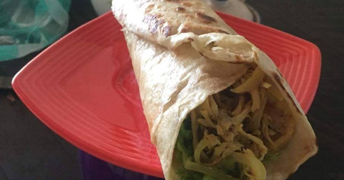 Burrito de pollo al curry Receta de LoTerry Cookpad