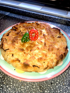 Una foto de Tarta de manzana húmeda