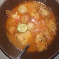 A picture of Bakso Aci Pedas.