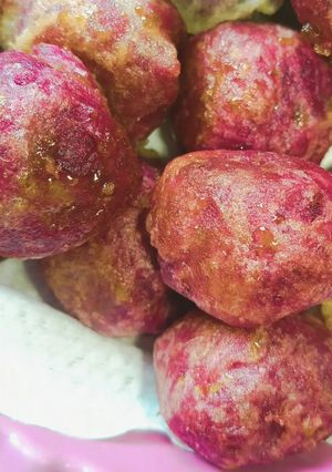 Foto resep Ubi Ungu isian Gula merah simple