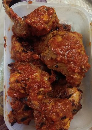 Foto resep Ayam bakar pedas manis