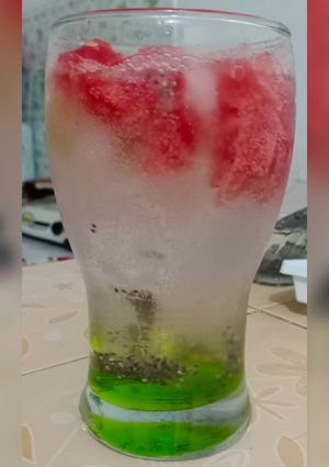 Foto resep Ice Watermelon Squash