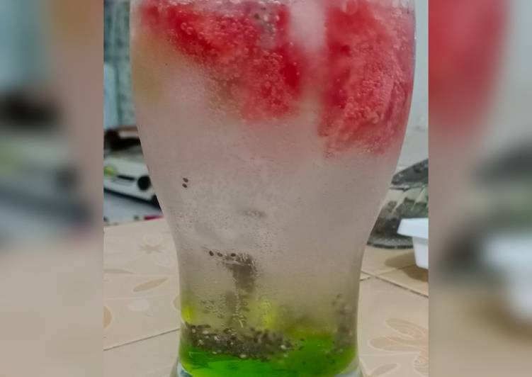 Langkah Mudah untuk Membuat Ice Watermelon Squash yang Menggugah Selera