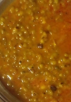A picture of Moong ki sabji.