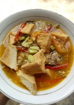 Foto resep Sambol pajak ikan gurame tahu petai