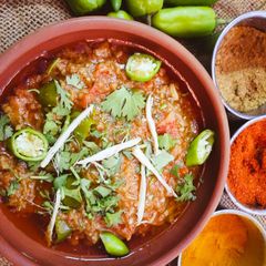 A picture of 3 Spice Qeema Dopiyaza.