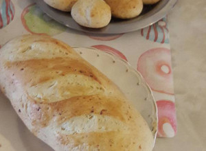 Una foto de Pan Saborizado a Queso