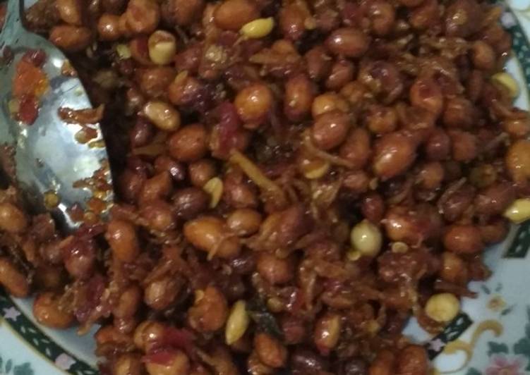 Kacang Teri Pedas Manis