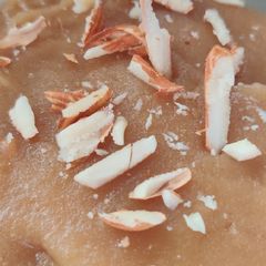 A picture of Atta ka halwa.