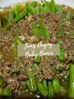 Foto resep Tumis Daging Baby Buncis