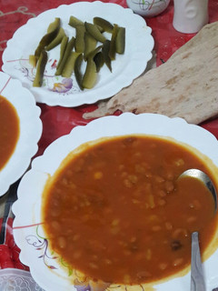 عکسی از دستور ❤ خوراک لوبیا چیتی