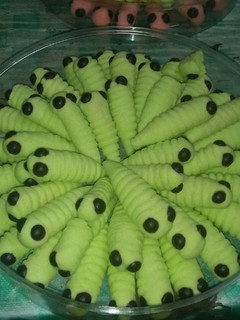 Foto resep Kue kering ulat / caterpillar cookies