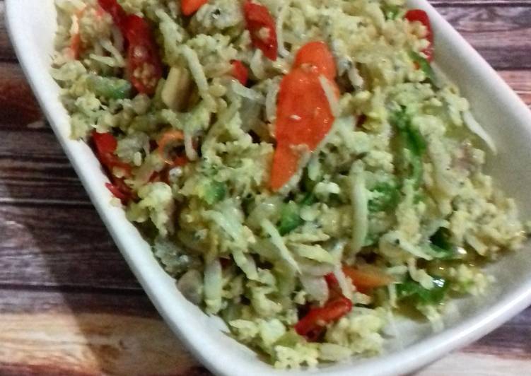 Orak Arik teri nasi pedas