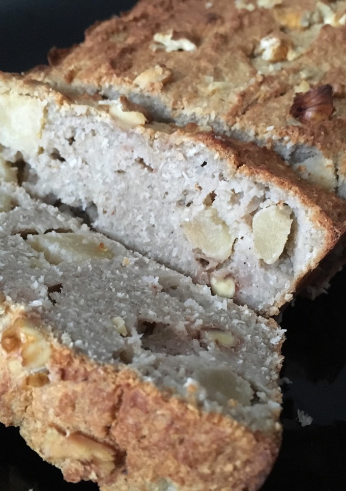 Una foto de Budín de manzana