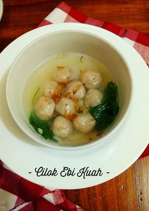 Foto resep Cilok Ebi Kuah