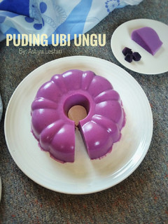 Foto resep Puding Ubi Ungu