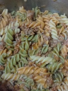 Una foto de Hélices de vegetales a la boloñesa (y a mi manera 😉)