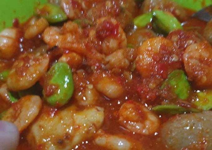 Resep buat Sambel udang pete hidangan Idul Adha dijamin sempurna