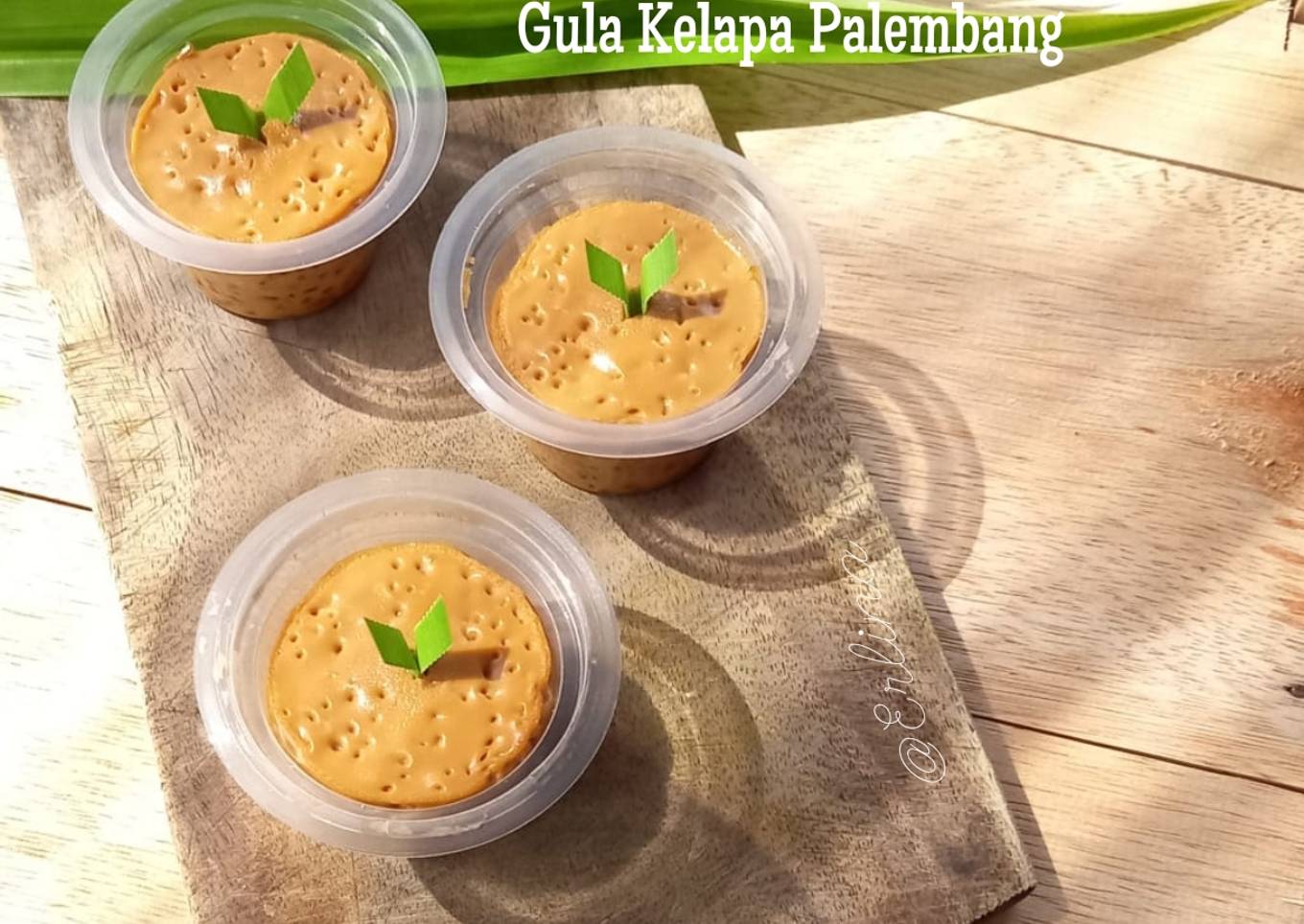 Kue Srikaya Gula Kelapa Palembang