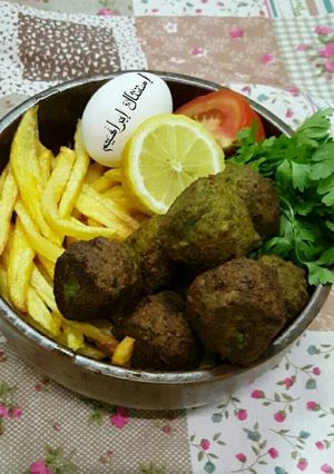 صورة لوصفة فلافل عدس بالجبن