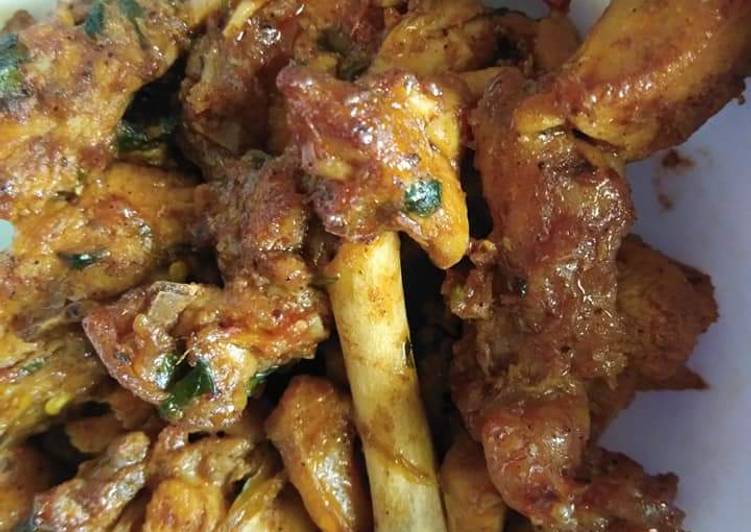 Easiest Way to Prepare Perfect Coriander Chicken Dry Fry