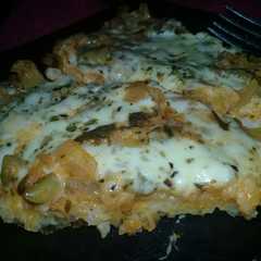 Una foto de Pizza de arroz 🍕