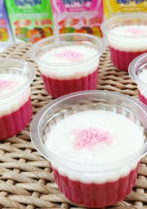 Foto resep Pudding Red Velvet