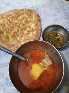 عکسی از دستور آبگوشت