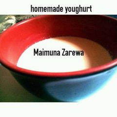 A picture of Homemade yoghurt.