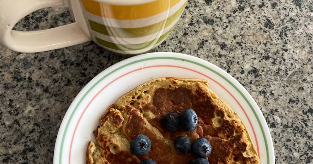 Pancakes de avena y banano 70 recetas caseras Cookpad