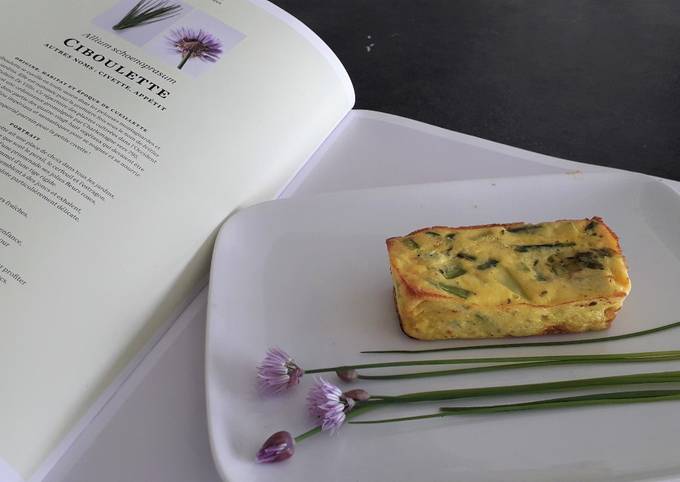 Flans Aux Asperges Vertes, Parmesan Et Ciboulette De Maggy Malibert ...