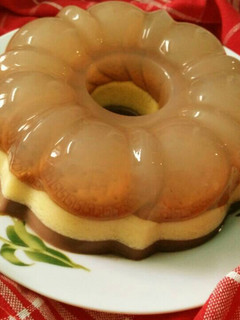 Foto resep Pudding regal 3 lapis