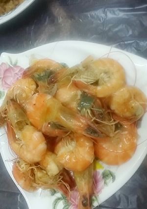 صورة لوصفة جمبري مسلوق وطاجن جمبري