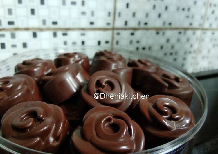 How to Make Speedy Coklat praline isi selai 🍫🍫