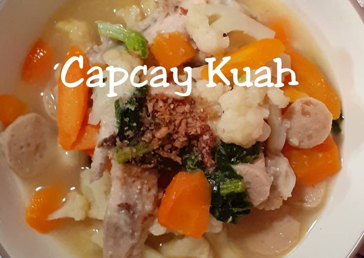 Capcay Kuah