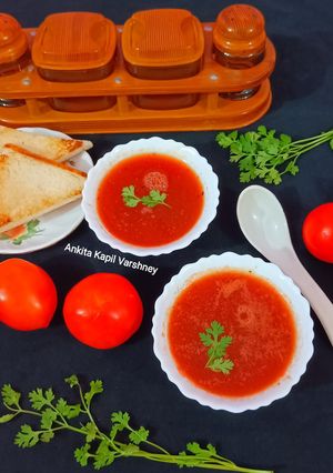 A picture of Tomato & carrot (Soup).