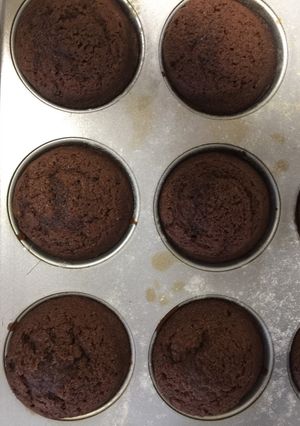 Una foto de Cupcakes/ Muffins de chocolate