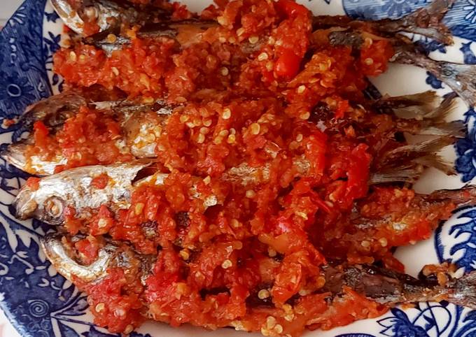 Recipe: Delicious Sambal ikan cuik